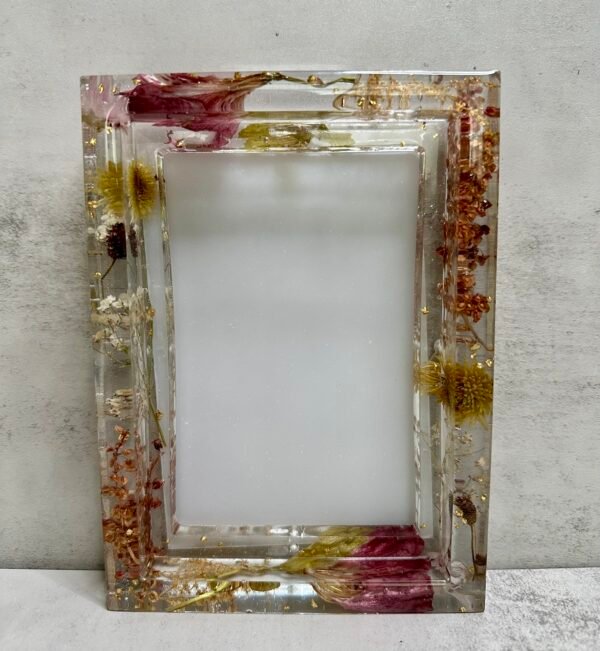 Flower Preservation photo frames -  5x7 inch frame